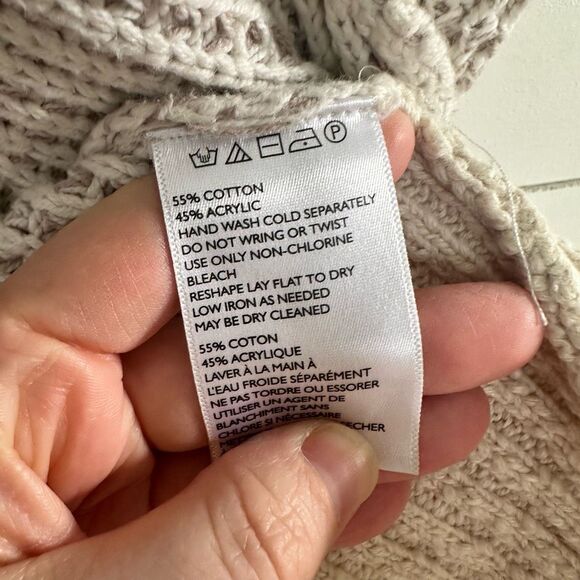 Urban Outfitters Women’s Extra Small Cotton Blend Chunky Cardigan Sweater - Picture 3 of 5